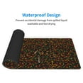 thumbnail image 4 of Pofeuu Color Music Print Desk Mat for Keyboard and Mouse，Computer Desk Matt for Desktop，Large Mouse Pad for Desk，Desk Pads on Top of Desks 12x31.5in, 4 of 8
