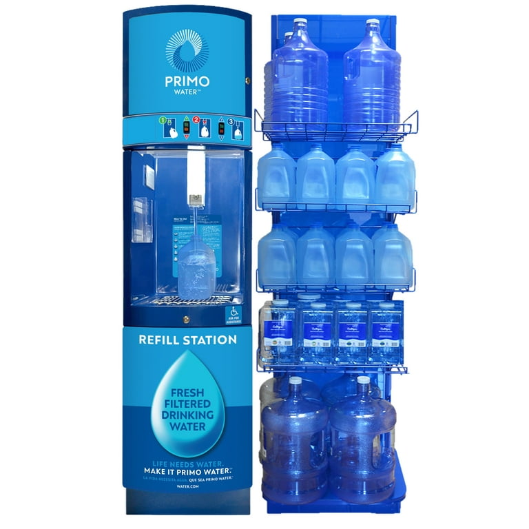 Primo Purified Self-Service Refill Water with Added Minerals, 3 