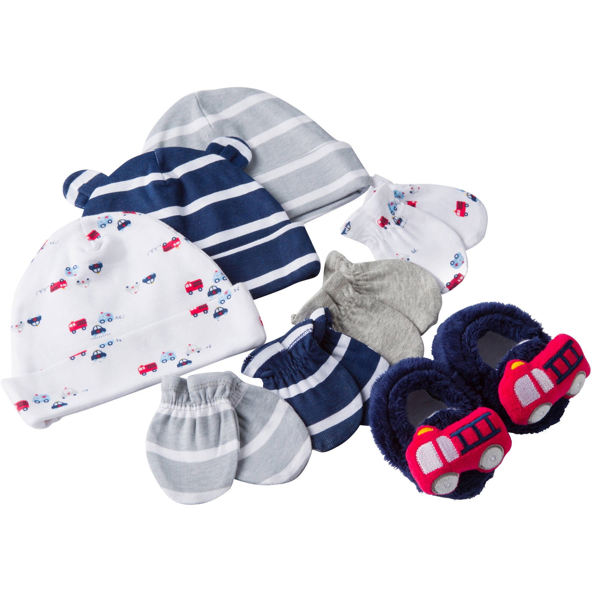 baby boy mittens and booties