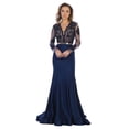 thumbnail image 1 of Robe de Gala à Manches Longues, 1 of 4
