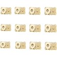 thumbnail image 2 of 12 Sets Magnetic Snaps Sew In Magnetic Plum Bag Clips Snaps (15mm) (Gold), 2 of 3