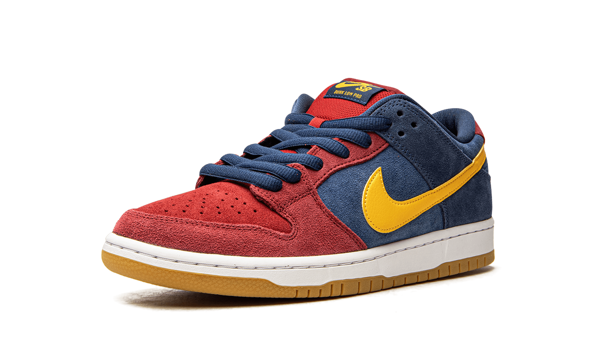 NIKE MENS SB Dunk Low "Barcelona" DJ0606 400 from Stadium Goods