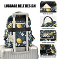 thumbnail image 3 of FORMRS Mini Backpack Purse for Women Travel Daypack Casual Shoulder Bag, Lemon Flowers, 3 of 7