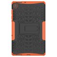 thumbnail image 3 of Case for Lenovo Tab M10 HD 2nd Gen Case, Full-Body Heavy Duty Rugged Protective Cover Case with Kickstand Cover for Lenovo Tab M 10 HD 2nd Gen (TB-X306F /TB-X306X) 10.1" 2020 - Orange, 3 of 8