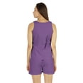 thumbnail image 4 of Bimba Sexy Schiffli Nightwear Set For Womens 2 Pcs Summer V-Neck Sleeveless Loungewear, 4 of 7