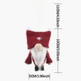 thumbnail image 5 of Vikakiooze Wool Cute Gnome Doll Christmas Doll Pendant Creative Christmas Tree Decoration 2023, 5 of 6