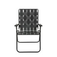 Mainstays 2 Pack Folding High Back Steel Frame  Chair, Black