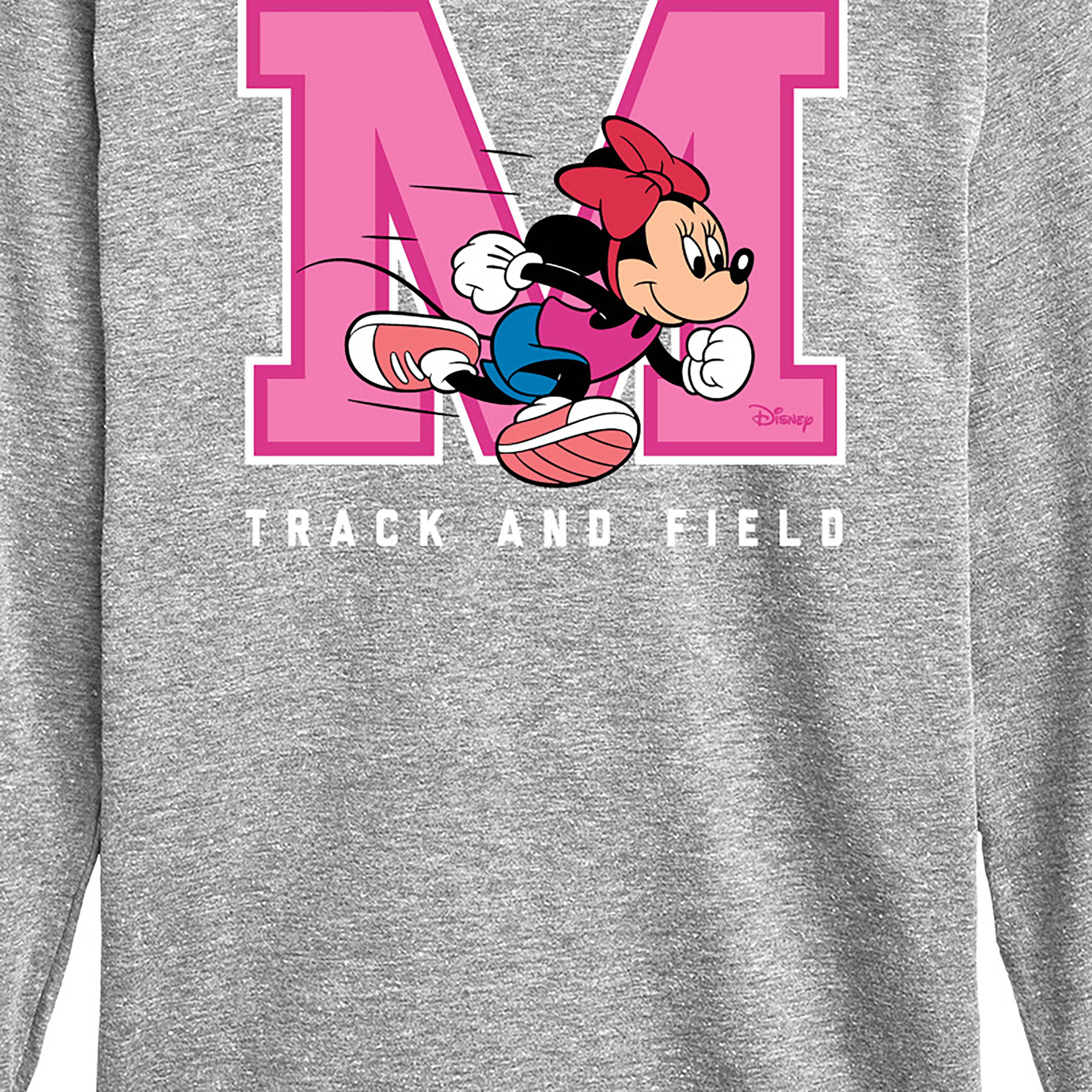 Disney - Minnie Track And Field - Toddler And Youth Long Sleeve Graphic T-Shirt