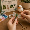 thumbnail image 4 of Tiny 3D Beaded Animal DIY Kit, 4 Pack Cute 3D Animal Beading Craft Set with Instructions, Handmade Beadwork Kit for Beginners Craft Lovers, 4 of 7
