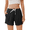 Black, variant on Ekouaer Womens Pajama Shorts Soft Comfy Ruffle Sleep Shorts 2026 Summer Casual Elastic Waist Pj Short with Pockets