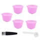 thumbnail image 5 of Juego de cápsulas reutilizables con filtro de café rellenable para cafetera Dolce Gusto (morado, 5 cápsulas, 1 cuchara y 1 cepillo), 5 of 14