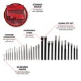 thumbnail image 2 of Juego de punzones y cinceles Performance Tool W754 de 28 piezas, 2 of 7