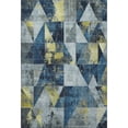 thumbnail image 2 of Addison Rugs Mayfield Premium Machine Washable Transitional Geometric Navy Rectangle Rug, 8' x 10', 2 of 7