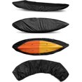 thumbnail image 3 of Funda de almacenamiento para kayak gris de 4,6 a 5 m, funda para kayak, canoa, barco, resistente al agua, al polvo, a los rayos UV, duradera, funda para kayak para interior y exterior, 3 of 4