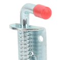 thumbnail image 3 of Trailer Spring Pin Latch Iron Galvanized 10mm Diameter Barrel Bolt Latch for Trailers RVs Caravans, 3 of 4