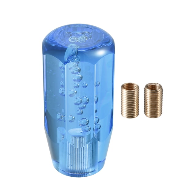 Engranaje Cambios Perilla Palanca, 10cm Universal para Auto Duradero Acrílico Azul
