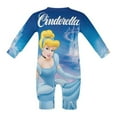 thumbnail image 6 of Cinderella Baby Onesie Romper Footless Infant Long Sleeve Jumpsuit for Boys Girls, 6 of 8