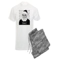 thumbnail image 1 of CafePress - Santa Mugshot - Men's Light Pajamas, 1 of 1