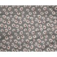 thumbnail image 4 of oneOone Polyester Lycra Medium Gray Fabric Artistic Flower Sewing Craft Projects Fabric Prints By Yard 56 Inch Wide, 4 of 4