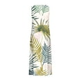 thumbnail image 4 of LSLJS Robe Longue Sans Manches en Coton et Lin à Col Rond Imprimée avec Poche, Robe d'Été de Plage, 4 of 5