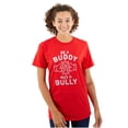 thumbnail image 3 of Be A Buddy Not A Bully Friendly Cute Plus Size Crewneck Graphic Tee Shirt Brisco Brands 4X, 3 of 5