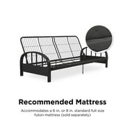 DHP Aiden Futon Frame, Black