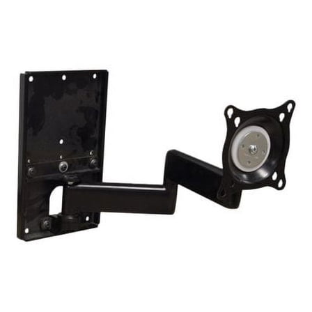 Chief FWDSK110B - Mounting kit (dual swing arm) - for LCD display - steel - black - screen size: 10"-32" - wall-mountable