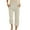 A03-Khaki, variant on yoeyez Teen Girls Cotton Linen Capris,Kids Girls Drawstring High Waist Capri Pants Straight Leg Casual Shorts Summer Loose Wide Leg Pants for 7-8 Years