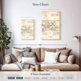 thumbnail image 3 of Elephant Stock Syringe Wall Art - Vertical Multi Panel Canvas - Living Room Wall Decor - Patent Multi Panel - Beige And Black Decor By Cornel Vlad - 14" x 23", 3 of 4