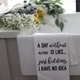 thumbnail image 4 of Wildwood Landing Flour Sack Hand Towel 100% Cotton, 20" x 29"- Control Freak, 4 of 6