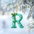 thumbnail image 4 of Wzzjkit 26 Alphabet Series 2D Acrylic Backpack Car Pendant Decoration Ornament, 4 of 7