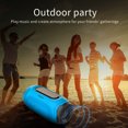 thumbnail image 3 of ZEALOT A4 Brown Mini Wireless Bluetooth 5.0 Speaker Solar, 3 of 8