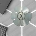 thumbnail image 4 of OULII Fan Replacement Fan Blade Plastic Transparent Black Performance 1Pcs, 4 of 8