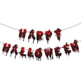 thumbnail image 2 of Cartel De Halloween Emocionante Calabaza Horrible Bruja Gnomo Calavera Murciélago Decoración Colgante Festiva Streamer Para Fiesta En Casa De Halloween Methold HA026980-07, 2 of 7