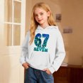 thumbnail image 2 of shqvo Cute Cherry Hoodie for Girls Bow Graphic Hoodies Kids Long Sleeve Hooded Sweatshirt Preppy Clothes Pullover, 2 of 6