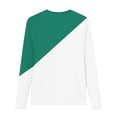 thumbnail image 4 of Long Sleeve Prints Shirts Cute Crewnecks Dressy Casual Blouses Clothes Round Neck Shirts, 4 of 6