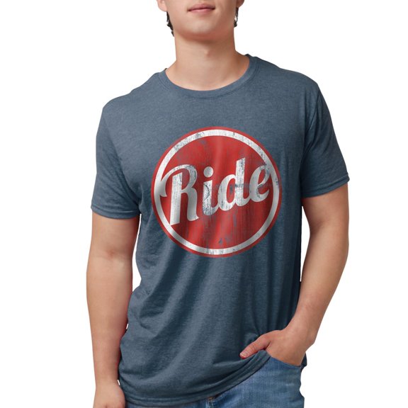 CafePress - Ride T Shirt - Mens Tri-blend T-Shirt