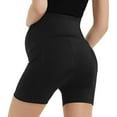 thumbnail image 4 of KTMKH Women's Yoga Pants Sports Lift Yoga Pants Fitness Running Shorts Maternity Shorts, 4 of 5