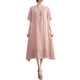 thumbnail image 1 of Vestido suelto de mujer con bolsillos Medias mangas Vestido de playa de vacaciones CACAGOO Vestido, 1 of 7