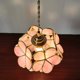 thumbnail image 4 of Lámpara colgante de techo con vitrales estilo Tiffany en forma de flor de cerezo y pantalla de pétalos de 8 pulgadas de ancho, 4 of 5