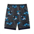 thumbnail image 7 of Baby Boys Pajamas Sets 2 Piece Short PJS Cute Cartoon Shark Sleepwear Toddler Clothes Sets 3T, 7 of 7