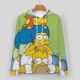 thumbnail image 5 of Simpsons Sweatshirt & Sweatpants Tracksuit Sets Printed Casual Pullover Hoodie & Pants Set 4XL, 5 of 9