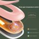thumbnail image 4 of Xihbxyly Máscara Térmica de Grafeno para Ojos, Protector Ocular Portátil, Alivia La Fatiga y La Sequedad Ocular, Ergonómica y Cómoda, Multimodo, para Uso En Casa o En La Oficina, Recargable, Tamaño 2, 4 of 7
