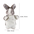 thumbnail image 4 of WORGEOUS 1pc Kid Rabbit Marionetas de mano Dibujos animados Juego de roles Juguetes Marioneta de peluche encantadora, 4 of 8