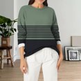 thumbnail image 2 of Bovemsi Womens Sweatshirts Fashion Casual Warm Sweatshirt Long Sleeve Soft Printed Shirt Ladies Winter Tops Fall Fashion Outfits 2025 Clothes, 2 of 5