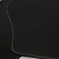 thumbnail image 3 of Ikon Motorsports Floor Mats Compatible with 2011-2023 Dodge Charger Chrysler 300 RWD OE Factory Style Black Nylon Car Front Rear Carpet Liner 4pcs, 3 of 4