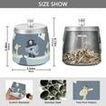 thumbnail image 2 of Yayeee Ashtray with Lid for Cigarette Smokeless Stainless Steel Home Ash Holder, Cute Animals, 2 of 7