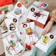 thumbnail image 3 of Zues Candy Bags Cartoon Patterns Calendar Multifunctional Christmas Kraft Paper Animal Style Bags for Kids, 3 of 7