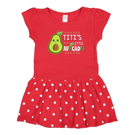 

Inktastic Titi s Little Avocado with Cute Baby Avocado Gift Baby Girl Dress