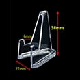 thumbnail image 3 of 10X acrylic commemorative coin display stand transparent triangle display stand, 3 of 5